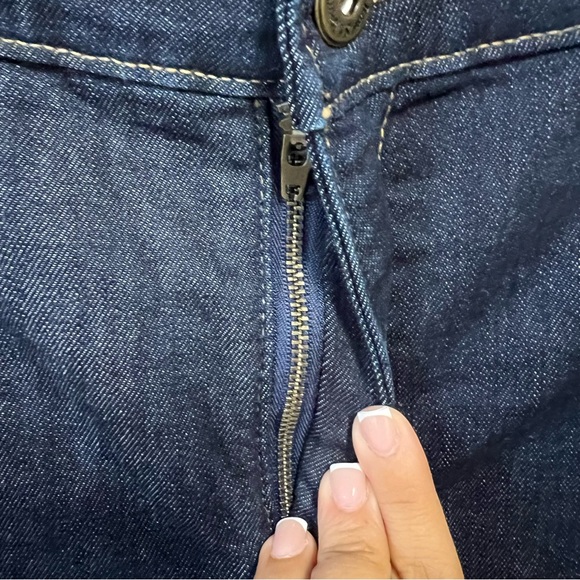 St. John's Bay Blue Straight leg Jeans - Picture 4 of 8